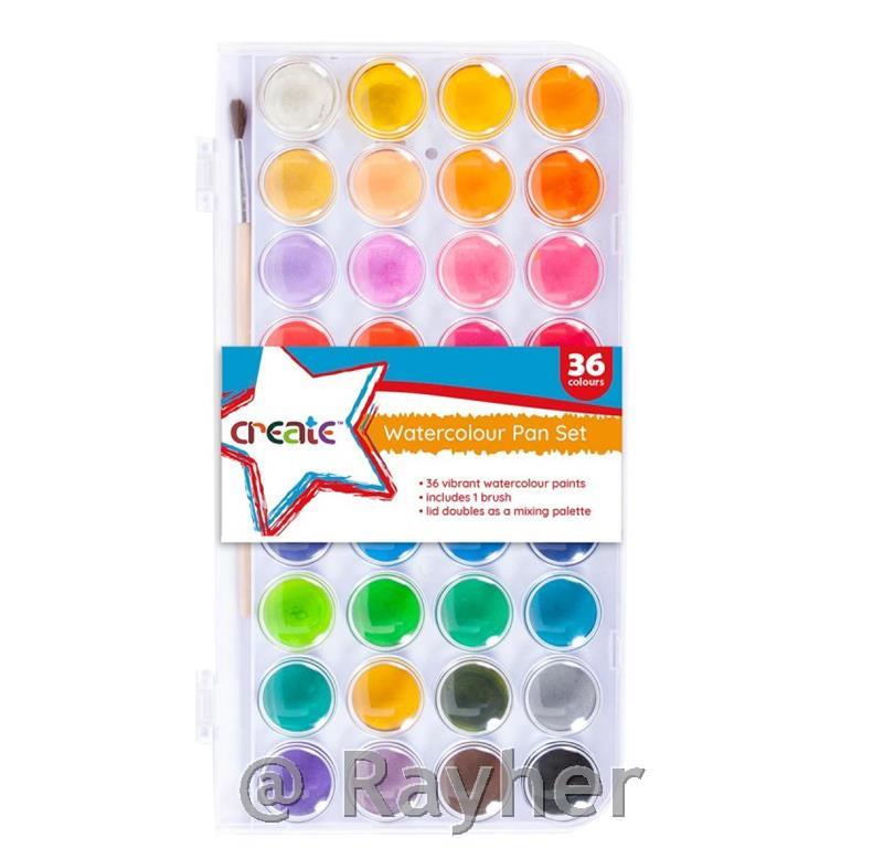 Create kreativni set-36 akvarelnih barv
