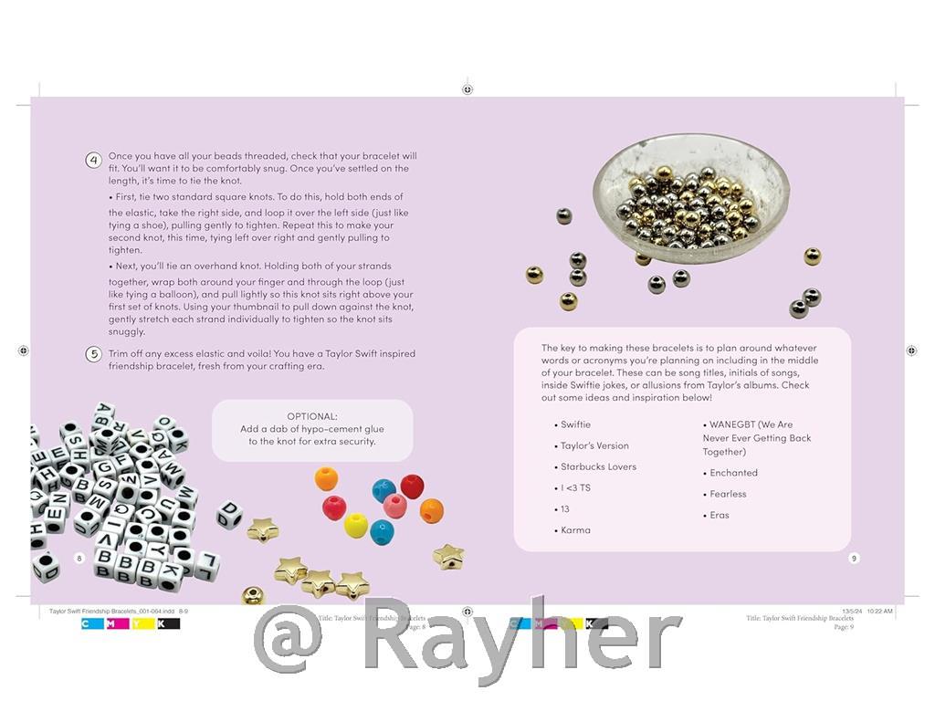 Knjiga & Ustvarjalni set Taylor Swift Friendship, unofficial