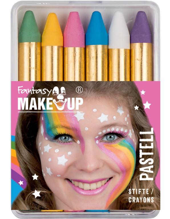 FANTASY Aqua voščenke set 6 pastelni toni