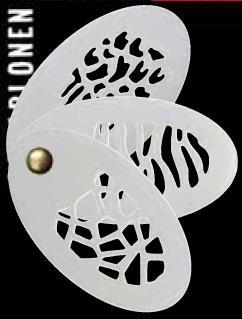 Šablone za poslikavo živalski vzorci