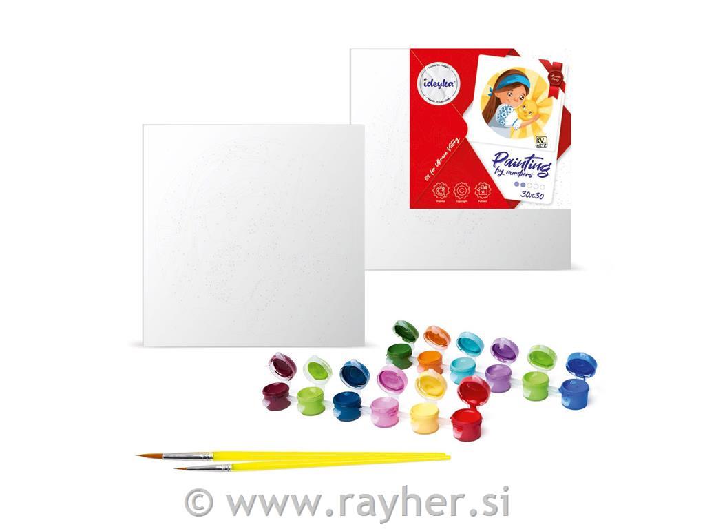 Painting by Numbers Kids, Leopard