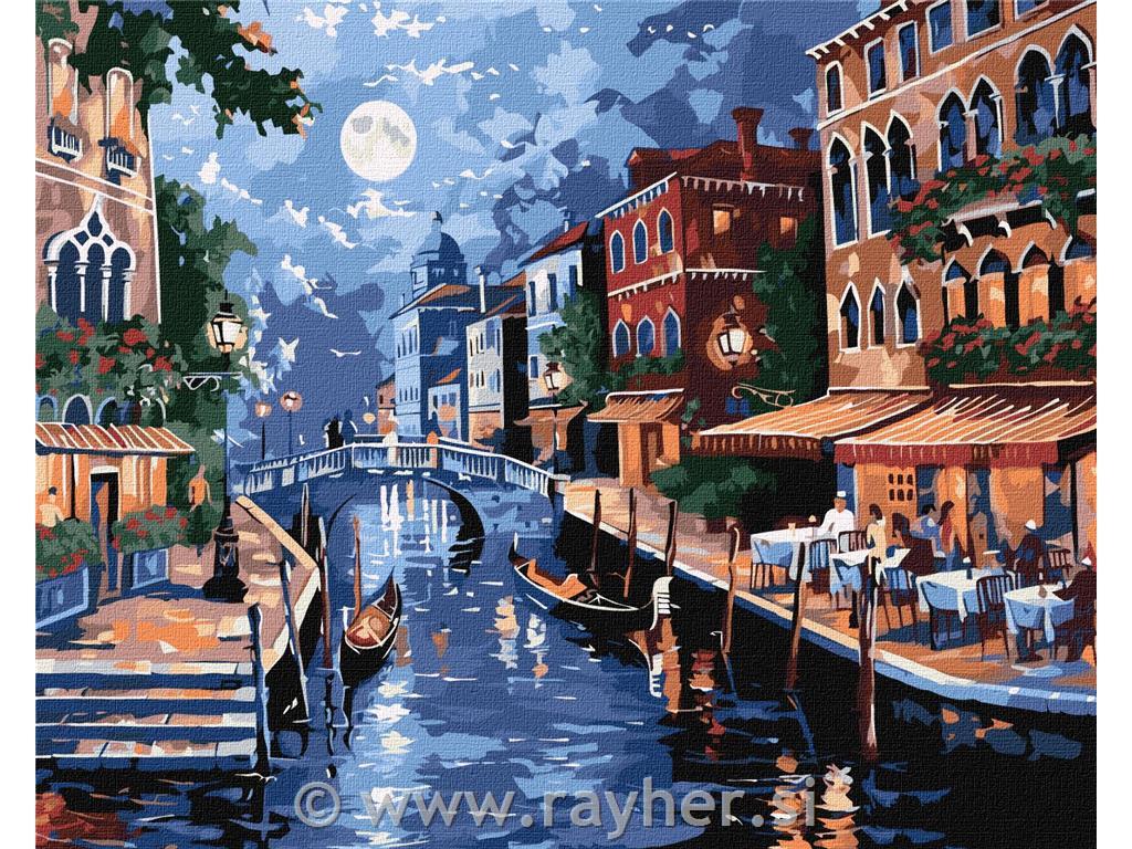 Slikanje po številkah, Venice, 40x50 cm