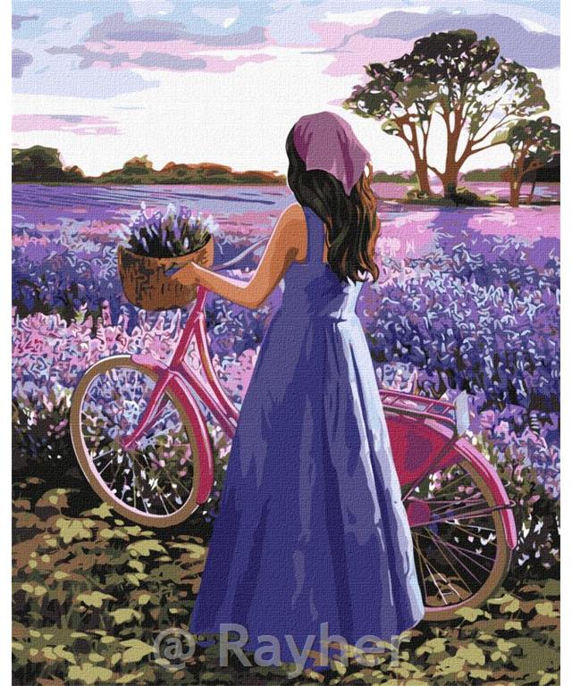 Slikanje po številkah, Lavender inspiration