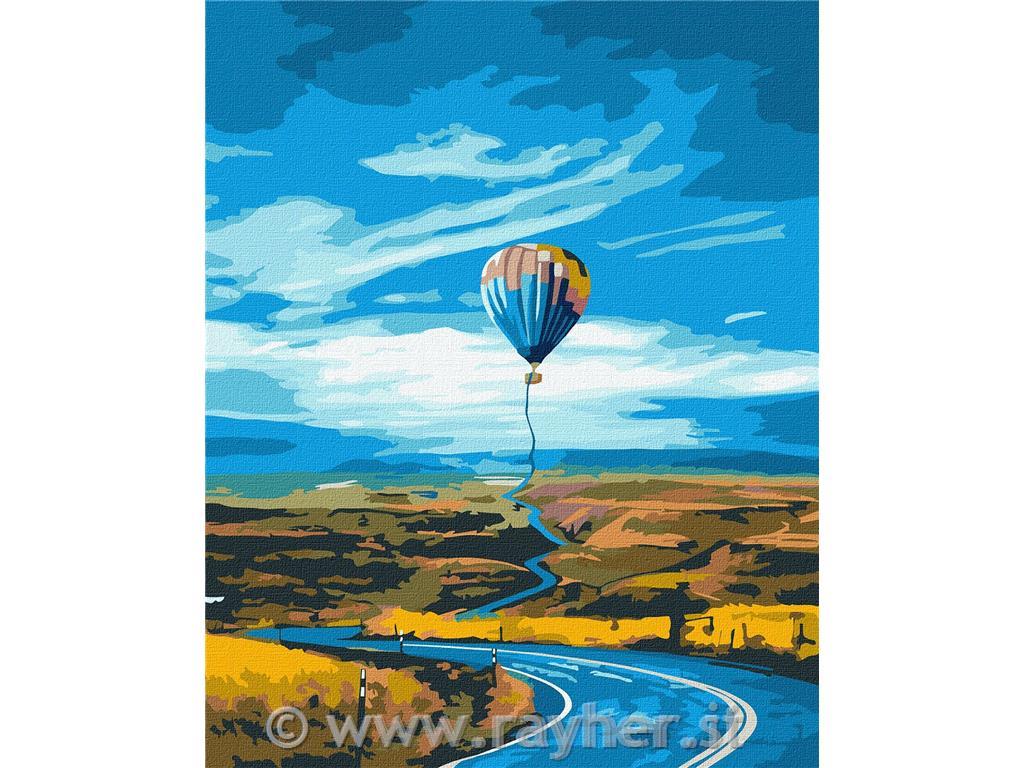 Slikanje po številkah, Way to the top, 40x50 cm