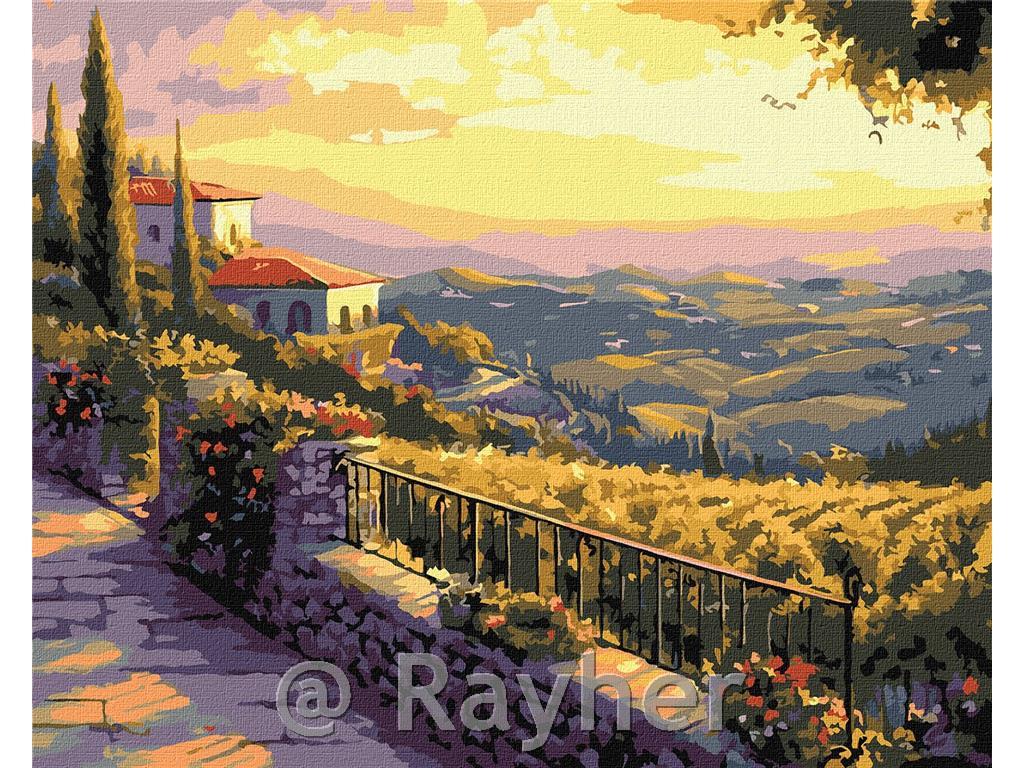 Slikanje po številkah, An Italian evening