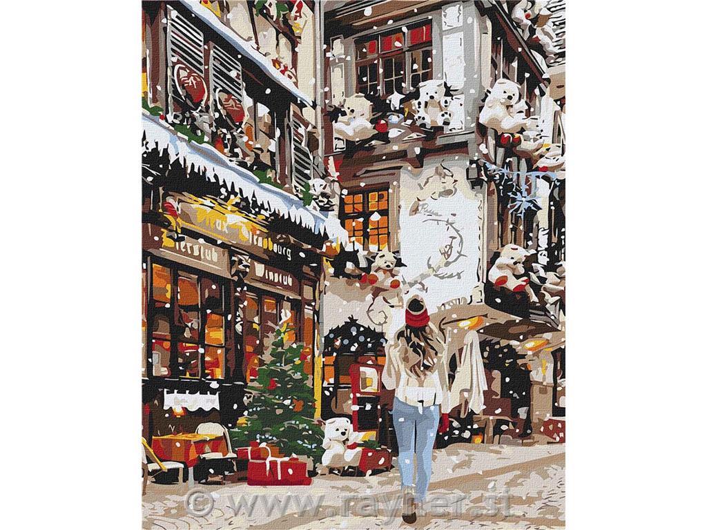 Slikanje po številkah, Walking the New York, 40x50 cm