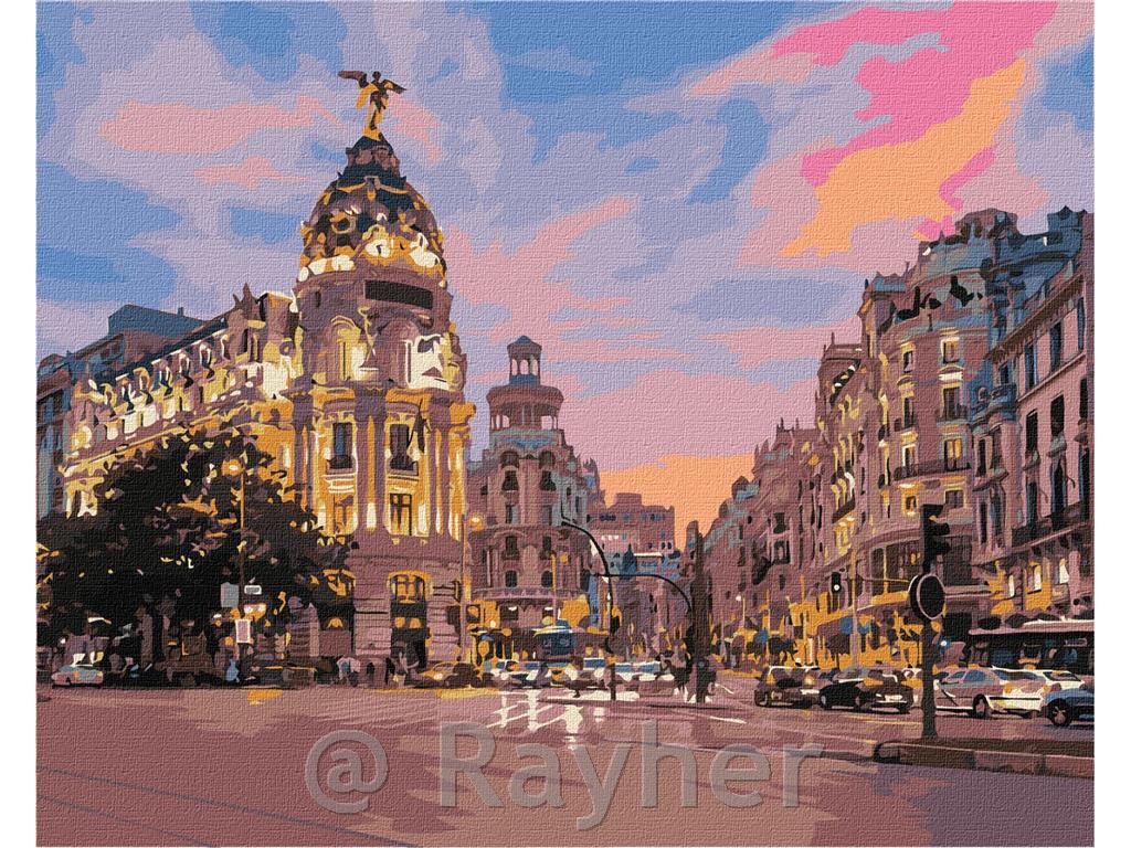 Slikanje po številkah, Evening Spain