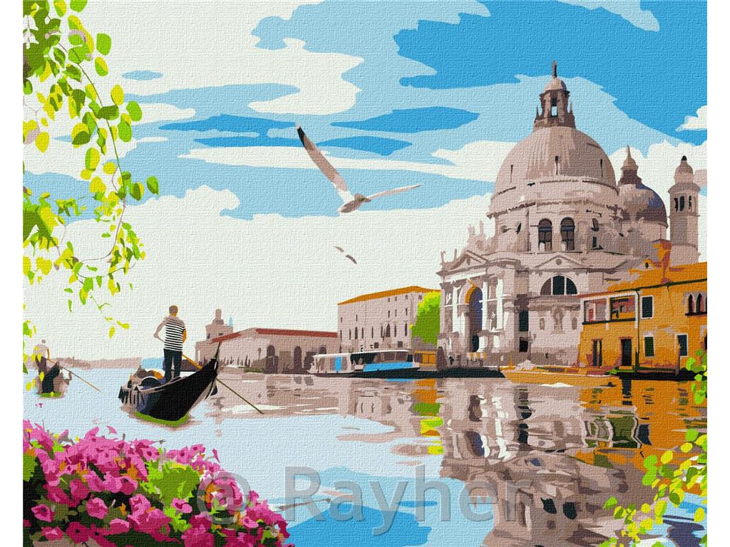 Slikanje po številkah, Bright Venice, 40x50 cm