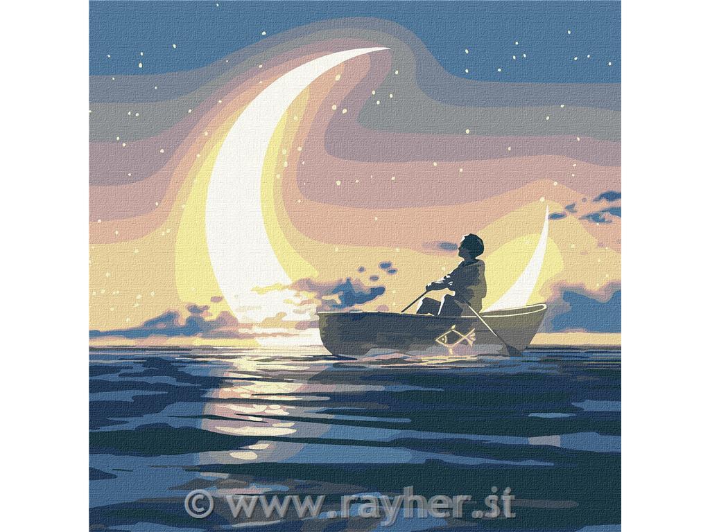 Slikanje po številkah, Enchanted by the, 50x50 cm