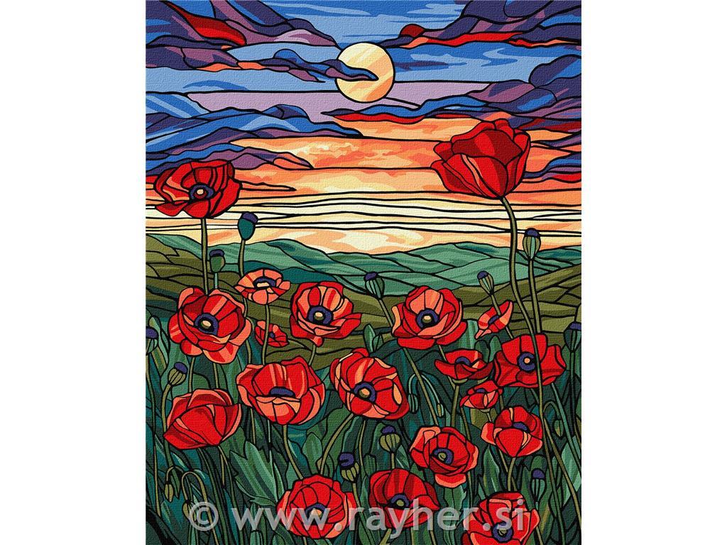 Slikanje po številkah, The beauty of pop, 40x50 cm