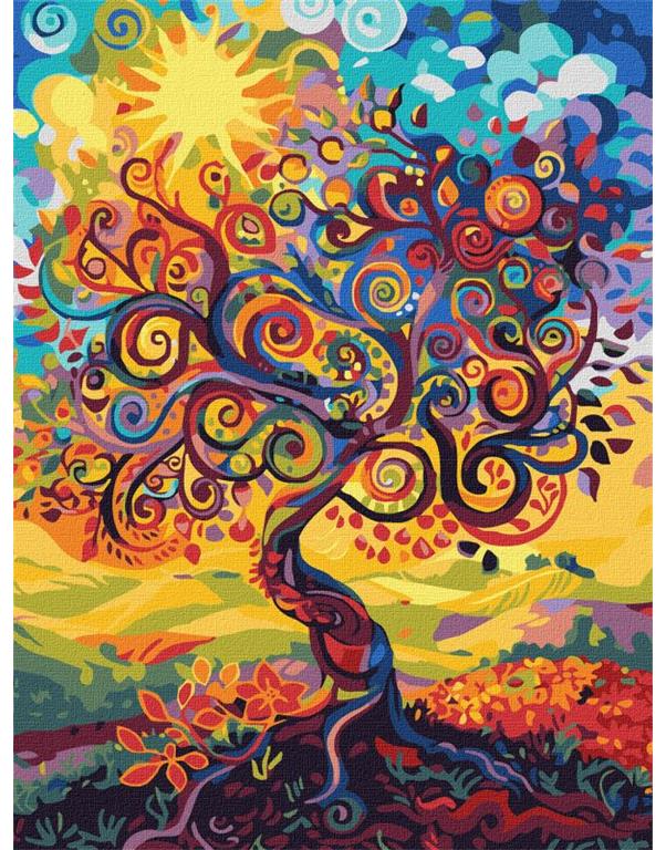 Slikanje po številkah, Tree of being