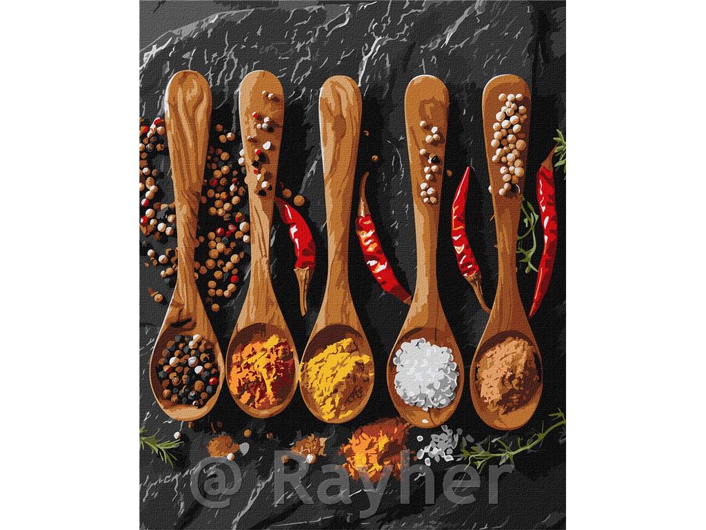 Slikanje po številkah, A variety of spices