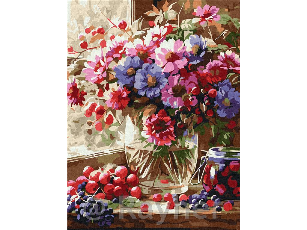 Slikanje po številkah, Bouquet and fruit