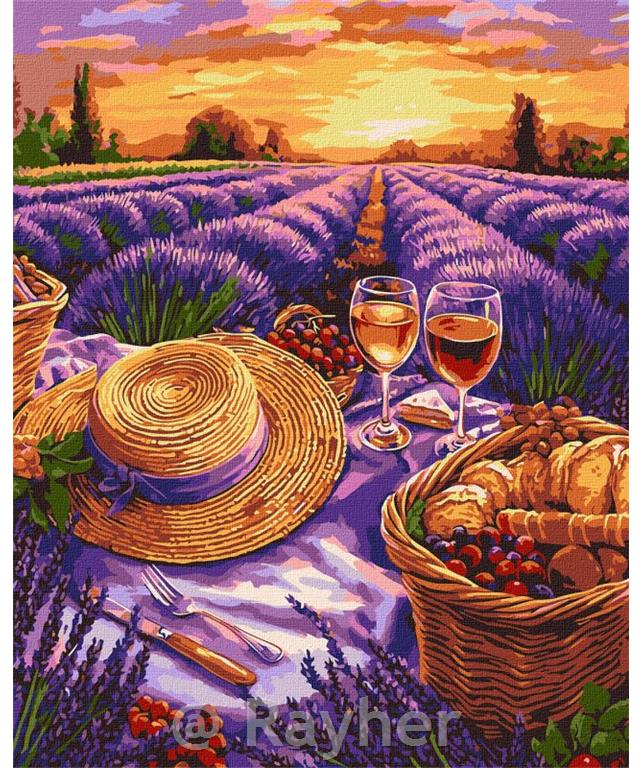 Slikanje po številkah, The purple horizon