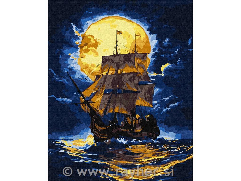 Painting by Numbers, Sky and see, 40x50 cm