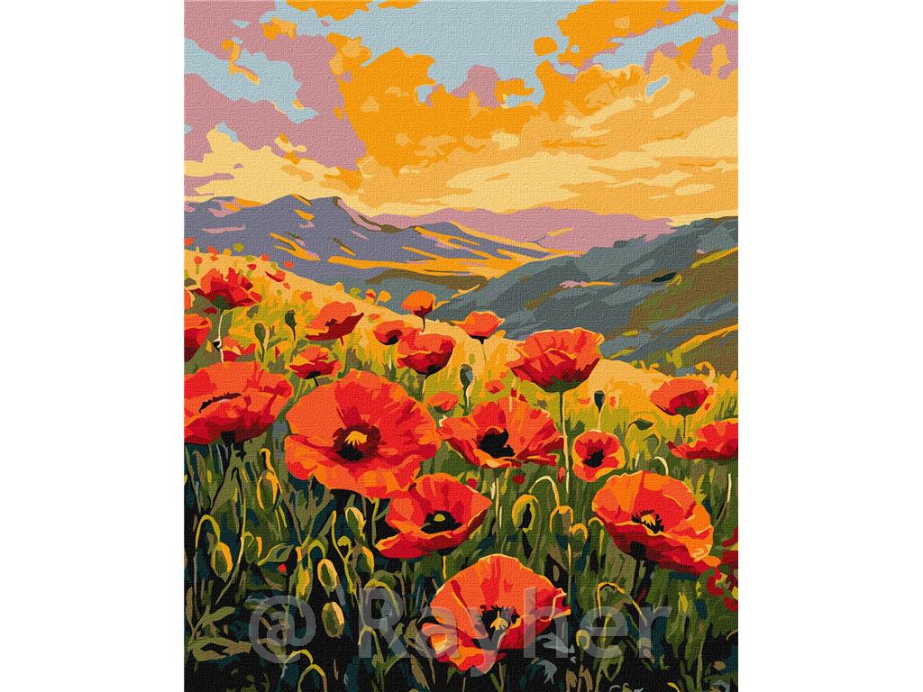 Slikanje po številkah, Silence among the poppies