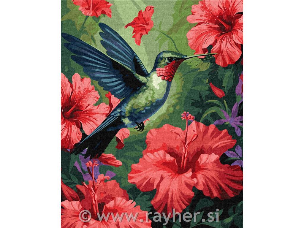 Slikanje po številkah, In the Garden of Eden, 40x50 cm