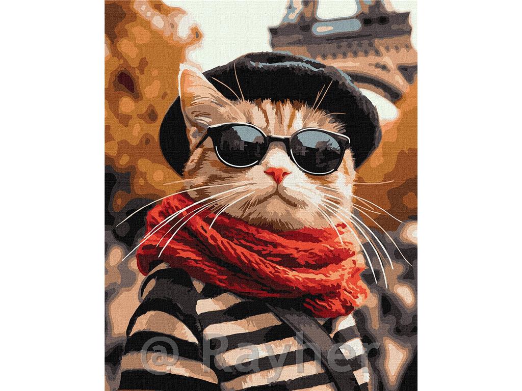 Slikanje po številkah, A fluffy in Paris