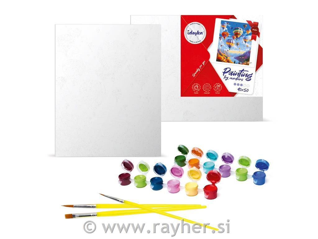 Slikanje po številkah, Wingspan, 40x50 cm