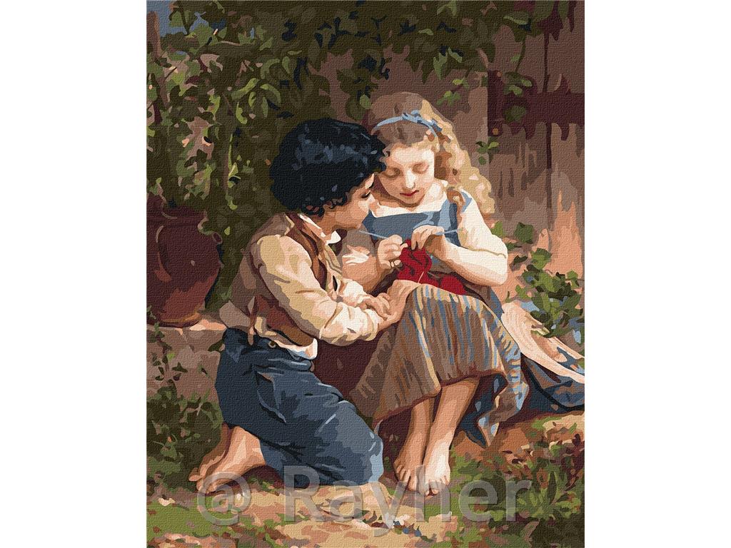 Slikanje po številkah, Together in the garden