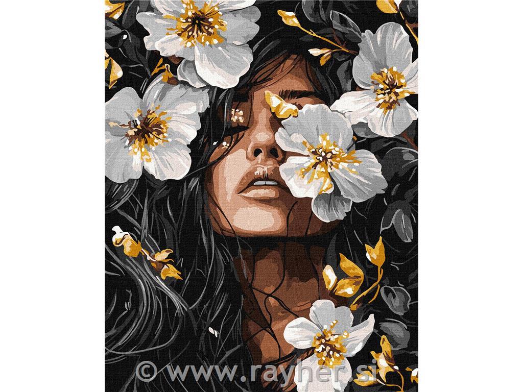 Painting by Numbers, The petal music, 40x50 cm