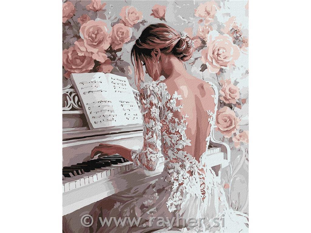 Slikanje po številkah, Etude, 40x50 cm