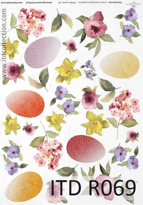 DECOUPAGE PAPIR RIŽEV A4, VELIKA NOČ 11