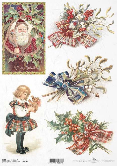 DECOUPAGE PAPIR RIŽEV A4, OMELO