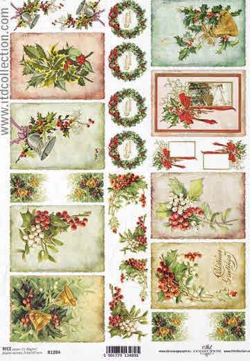 Decoupage paper - Christmas deco