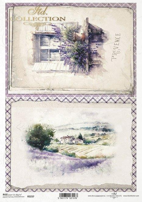 Decoupage papir, rižev A4, Sivka Province