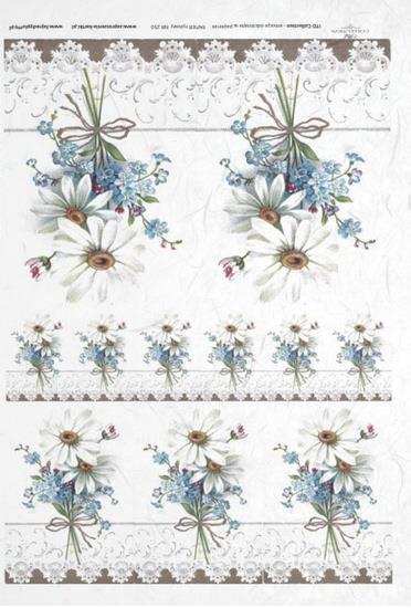 DECOUPAGE PAPIR RIŽEV A4,MARJETICE&SPOMI