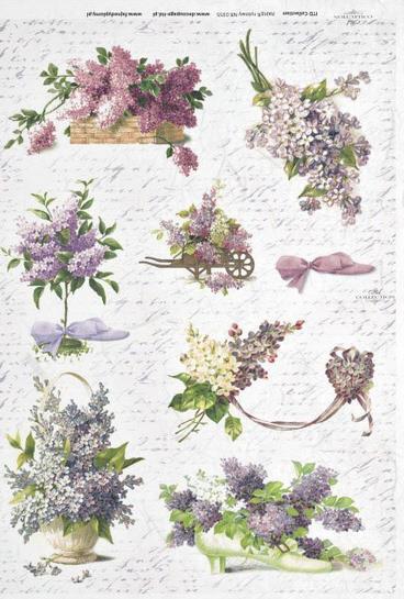 DECOUPAGE PAPIR RIŽEV A4, ŠP.BEZEG V VAZ