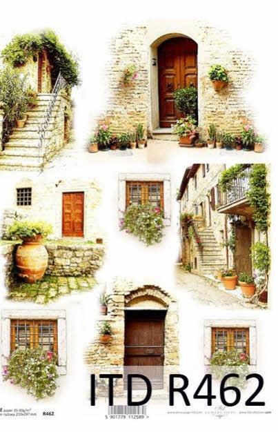 DECOUPAGE PAPIR RIŽEV A4, PORTALI