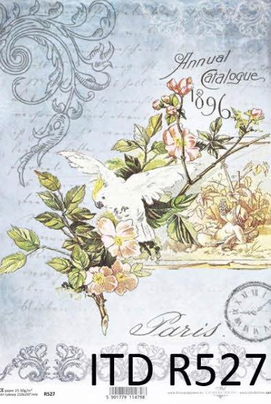 DECOUPAGE PAPIR RIŽEV A4,ANNUAL CATALOGU