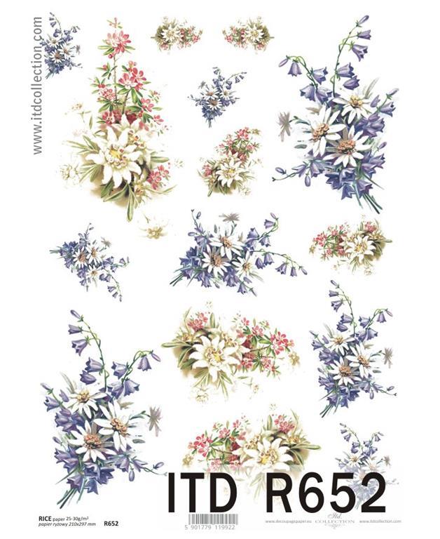 DECOUPAGE PAPIR RIŽEV A4, ŠOPEK PLANIKA