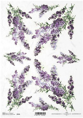 DECOUPAGE PAPIR RIŽEV A4, RESJE