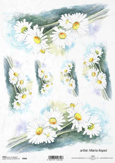 DECOUPAGE PAPIR RIŽEV A4, MARJETICE