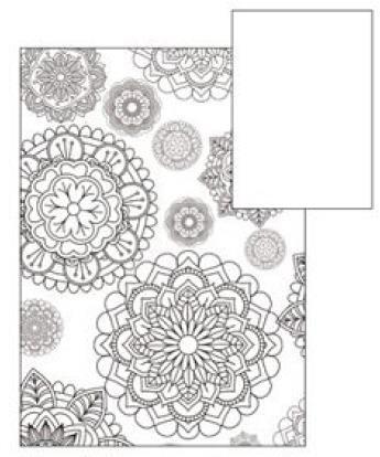 Vario karton 250 g 50x70 cm mandala