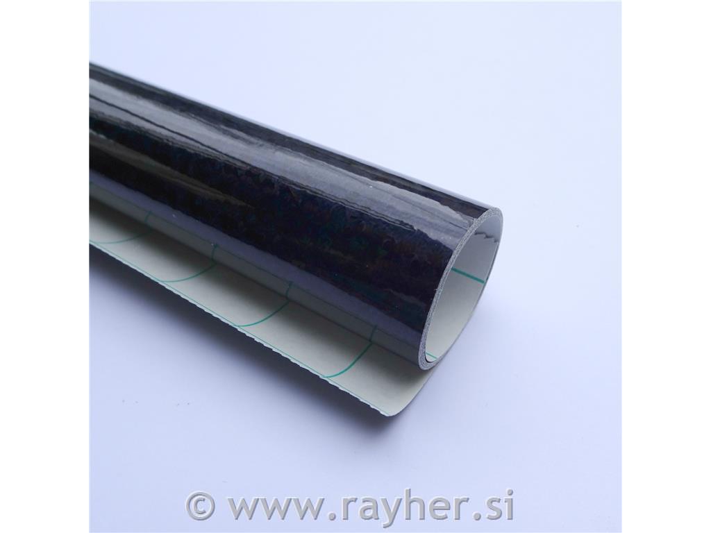 Holografska folija 0,5x1 m, črna