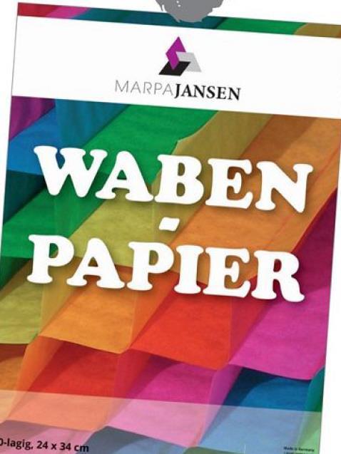 Set papirja satovje 24x34 cm 5 pol