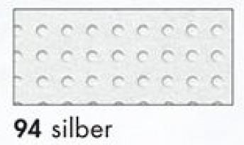 Karton z luknjicami 44x58 cm srebrn