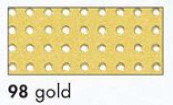 Karton z luknjicami 44x58 cm zlat