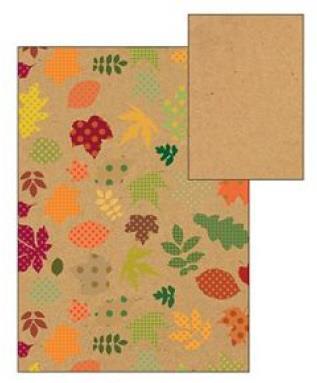 Karton Vintage 230g 50x70 cm, jesensko listje
