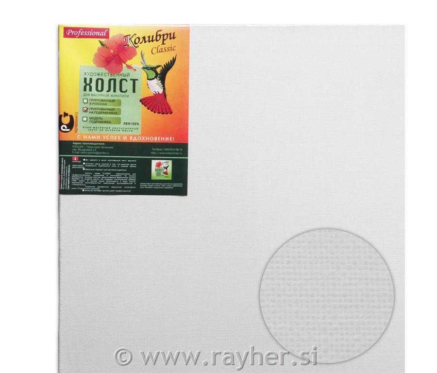 Platno na okvirju 100% lan, 35x70 cm za oljne barve