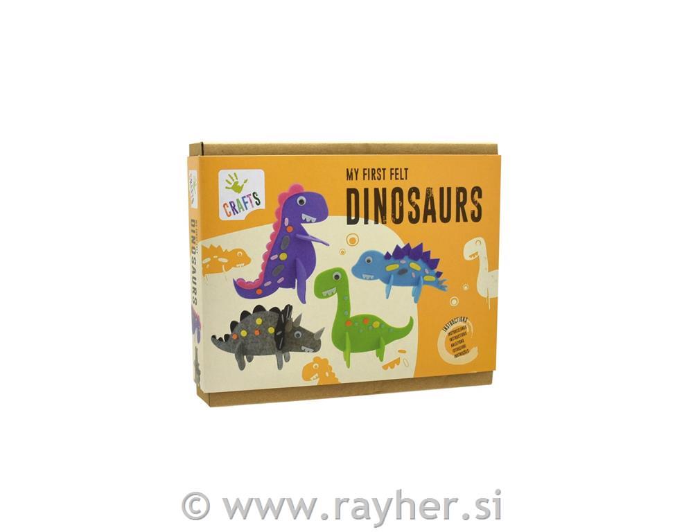 Diy: Felt Dinosaurs
