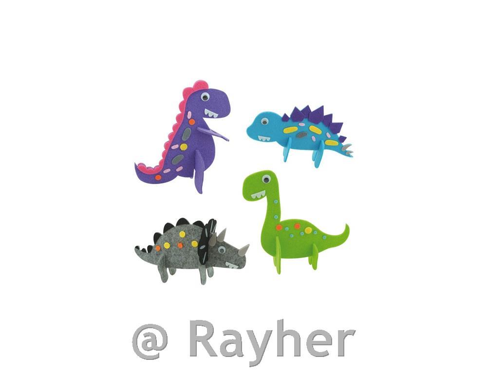 Ustvarjalni set: Dinozaver iz filca