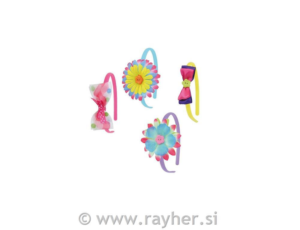 Ustvarjalni set: Obroči za lase