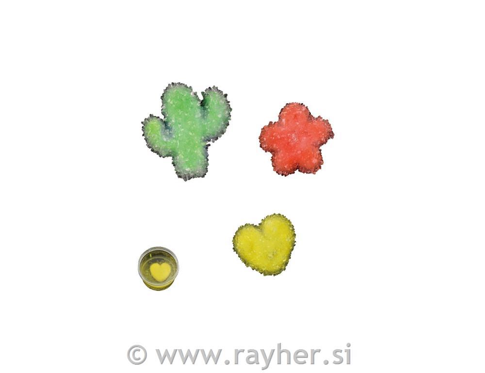 Ustvarjalni set: Gojenje kristalov