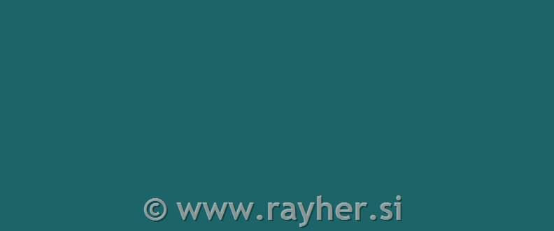 Barva za porcelan in steklo, 20ml, turkizna, prosojna