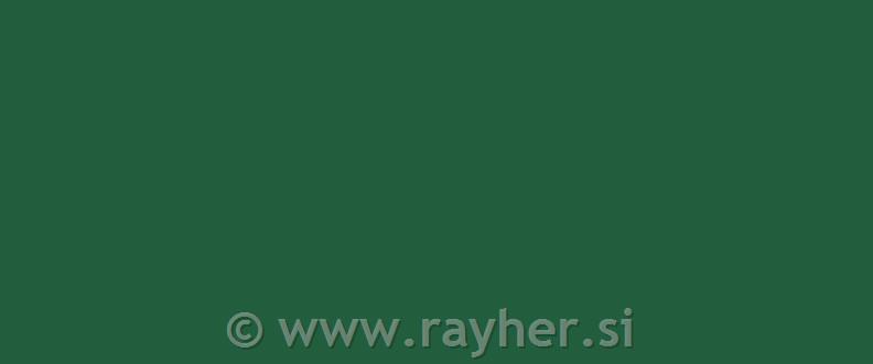 Barva za porcelan in steklo, 20ml, temno zelena, pokrivna